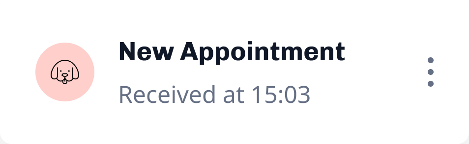 New Appointment PetPilot